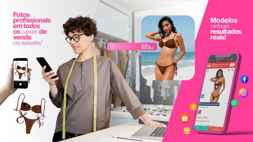 A FotoModel apresenta como modelos virtuais e IA estão revolucionando o visual de moda.