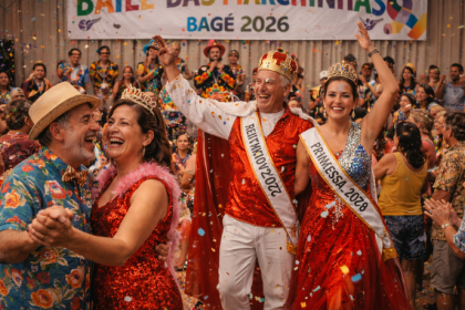 Baile das Marchinhas anima público e abre calendário cultural de 2026 em Bagé