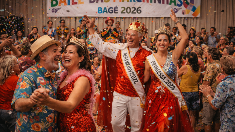 Baile das Marchinhas anima público e abre calendário cultural de 2026 em Bagé