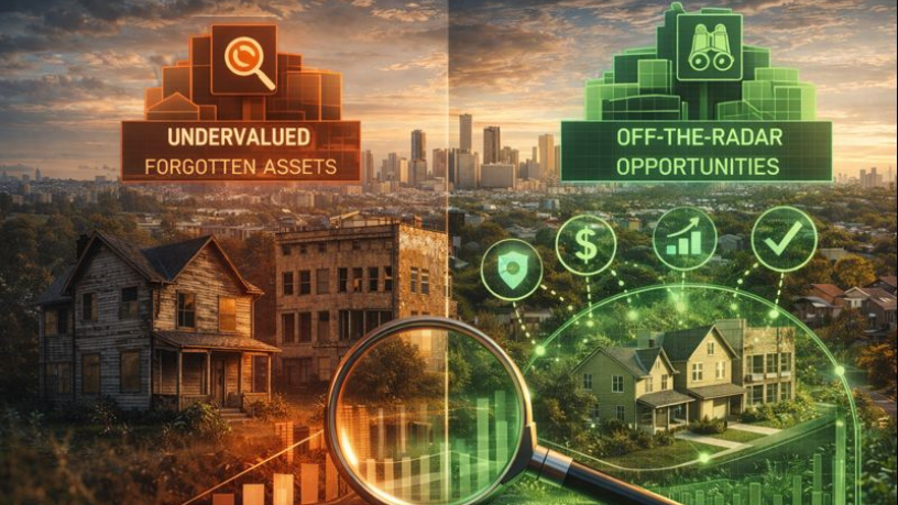 Alex Nabuco dos Santos mostra como imóveis subavaliados e ativos esquecidos criam oportunidades fora do radar.